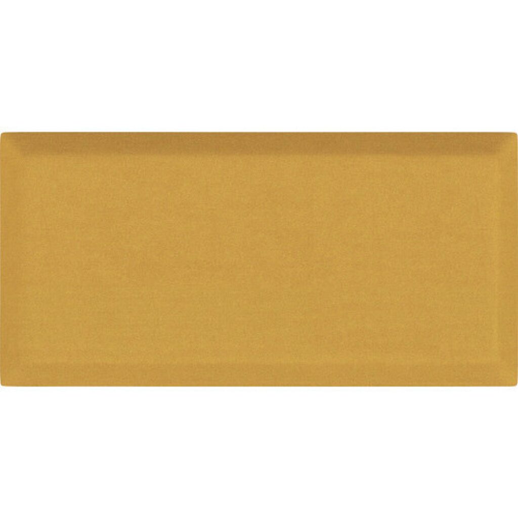 Čalouněný panel nástěnný obdelník 60x30 cm hořčicová Riwiera 41