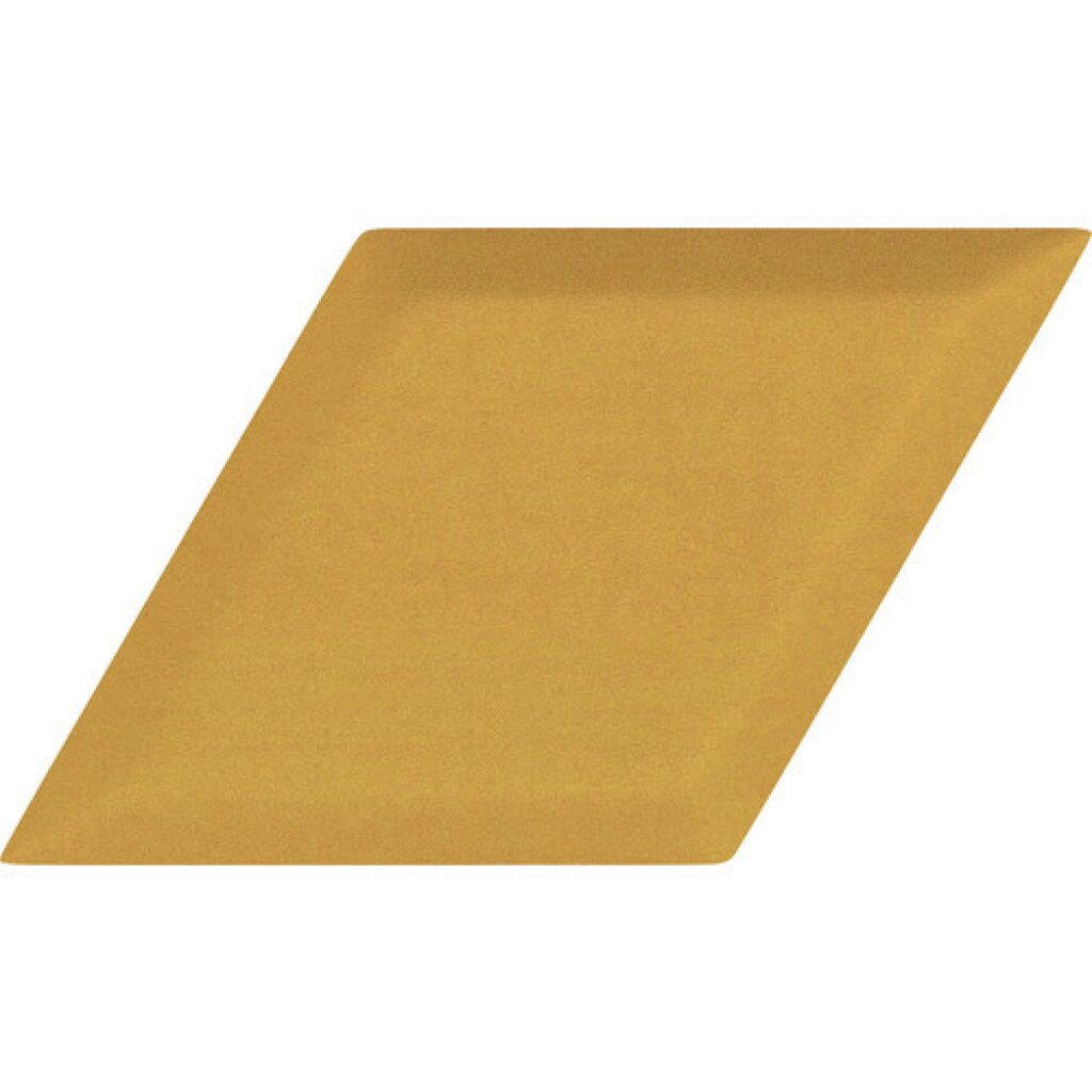 Čalouněný panel nástěnný Rovnoběžník 30x30cm hořčicová Riwiera 41