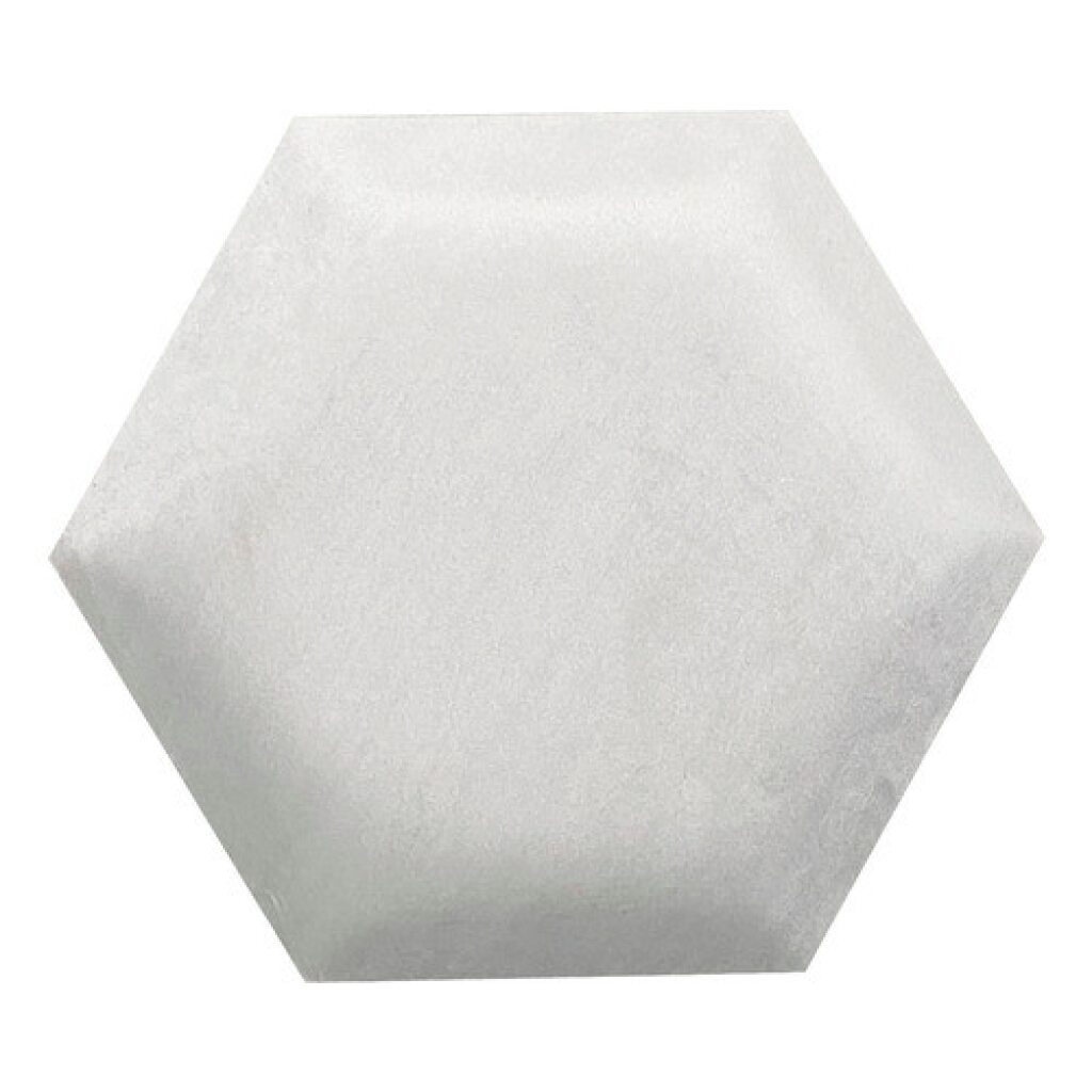 Čalouněný panel nástěnný Hexagon 6x15cm světle béžová Riwiera 21






