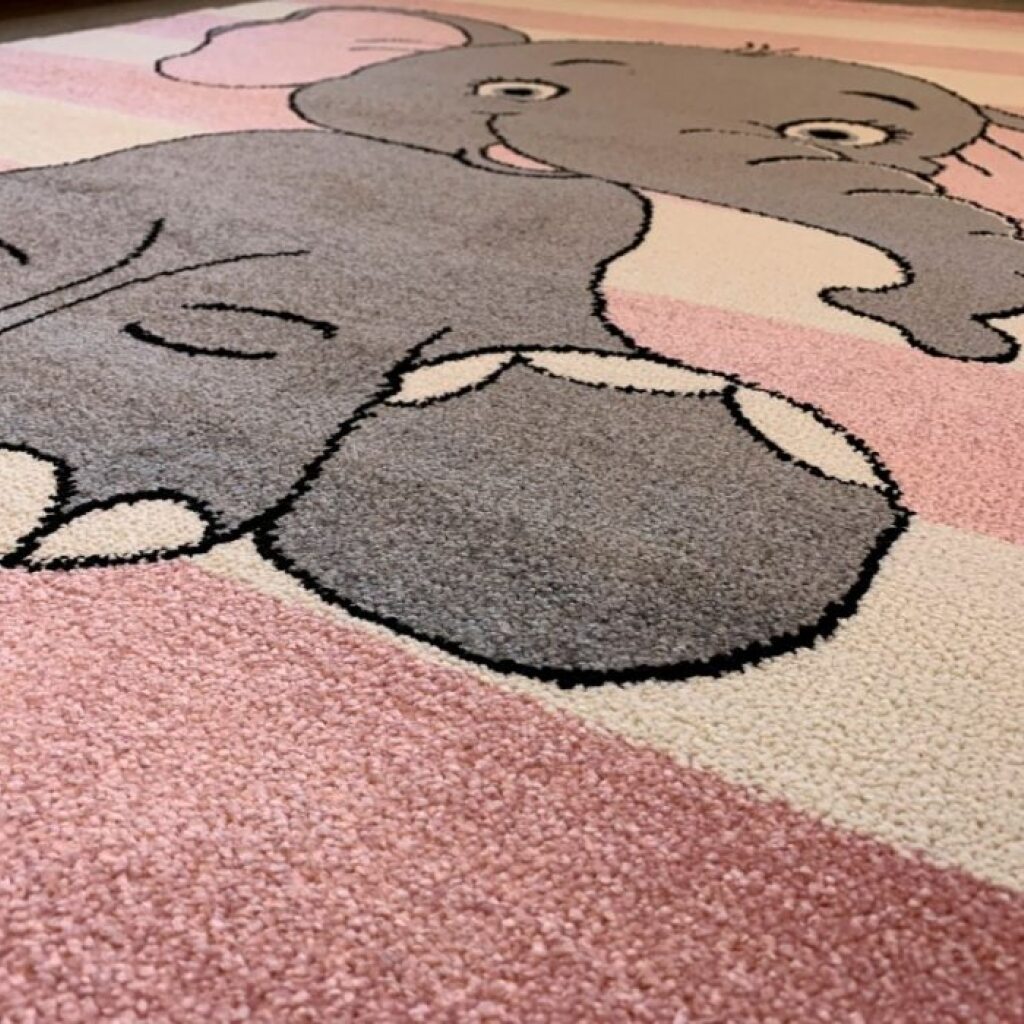 Dětský koberec Kiddo A1087 pink Dětský koberec Kiddo A1087 pink