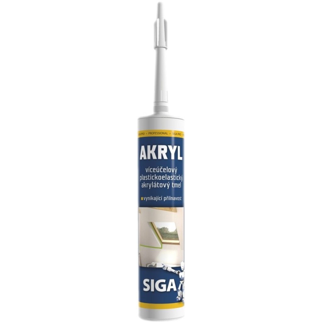 Siga silikonový tmel transparentní 310 ml