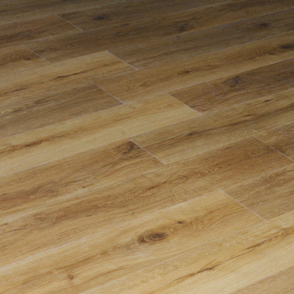 Vinyl SPC RIGID podlaha 6mm s podložkou DAWN2DASK Dub Honey 122x18cm(2,2m2)