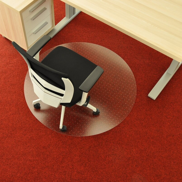 Podložka pod židli smartmatt - 5090PCTD - pro koberec průměr 90 cm